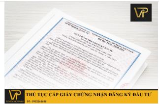 Thủ tục cấp giấy chứng nhận đâu tư - Tư Vấn Thành Lập Doanh Nghiệp Hồ Chí Minh - Công Ty TNHH Dịch Vụ Tư Vấn Việt Pháp